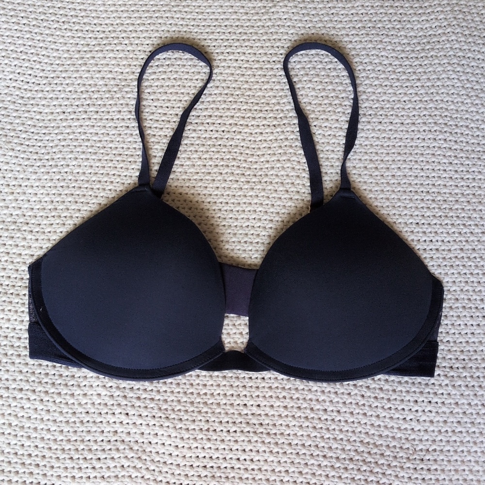 Pepper Bra Lift Up Navy 34B Pushup Push Up